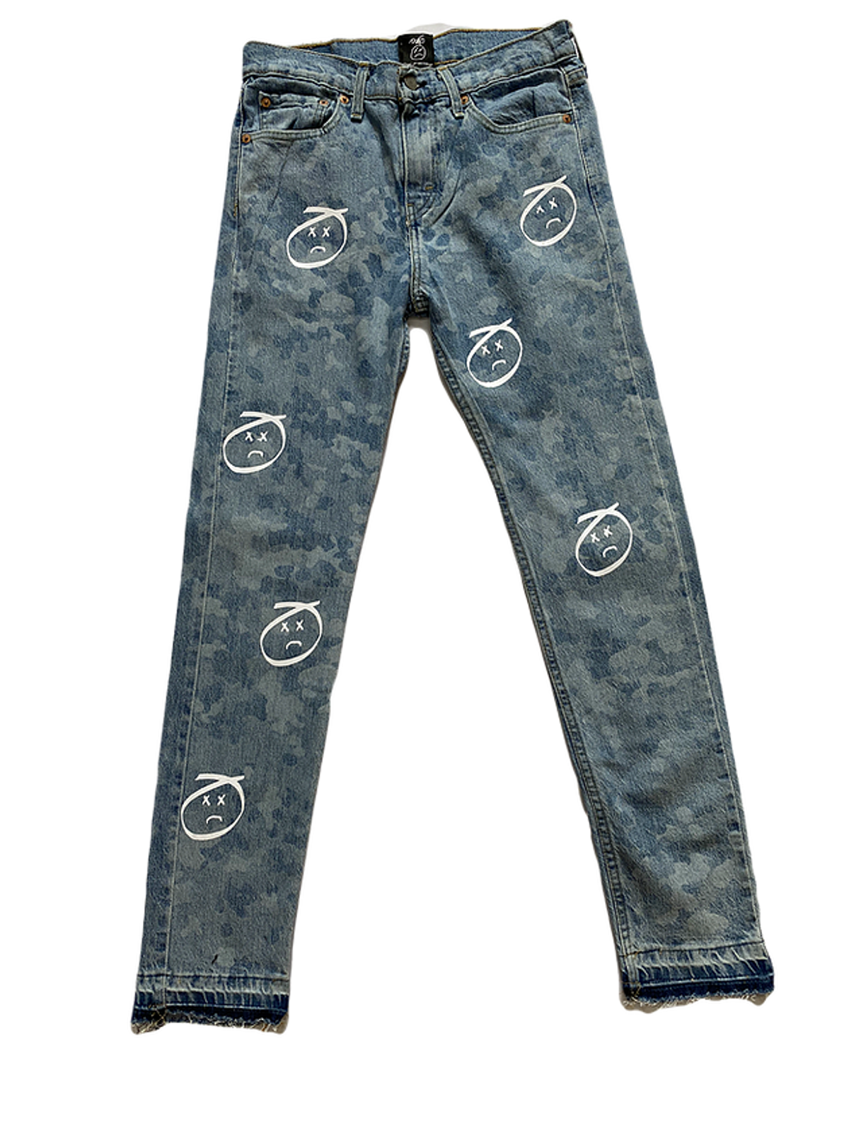 Don't Let Mom Find Out Sadboy Mono-Acid Jeans