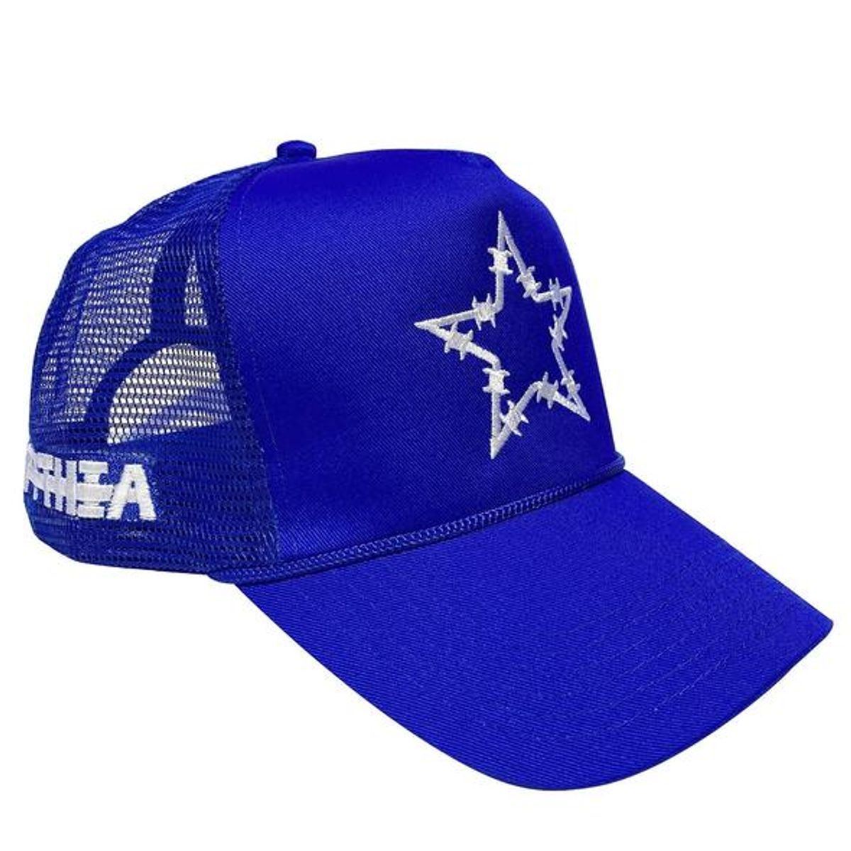 Pythia Barbwire Star Trucker Hat