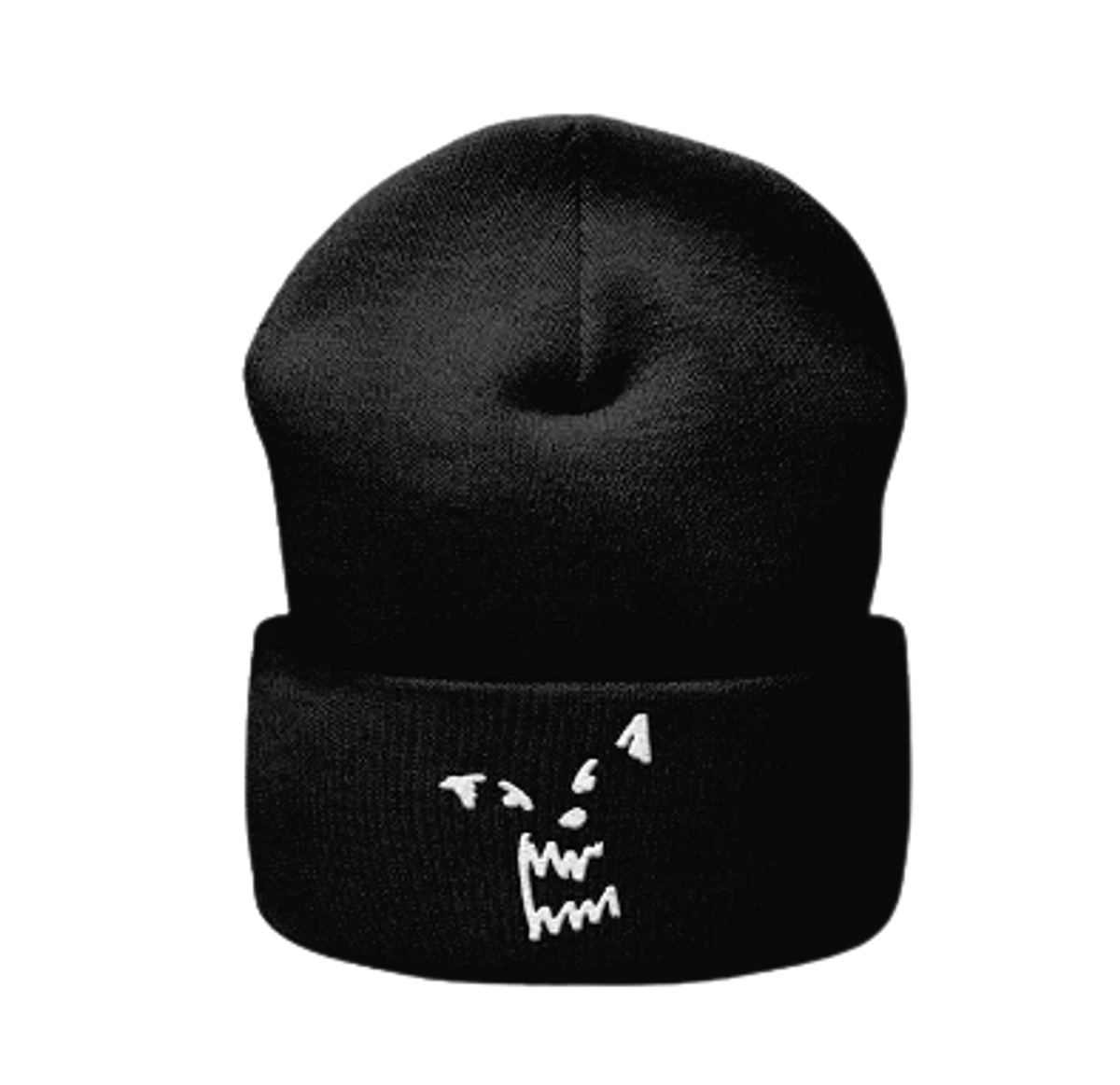 Russ Merch Black Wolf Beanie WHAT’S ON THE STAR?