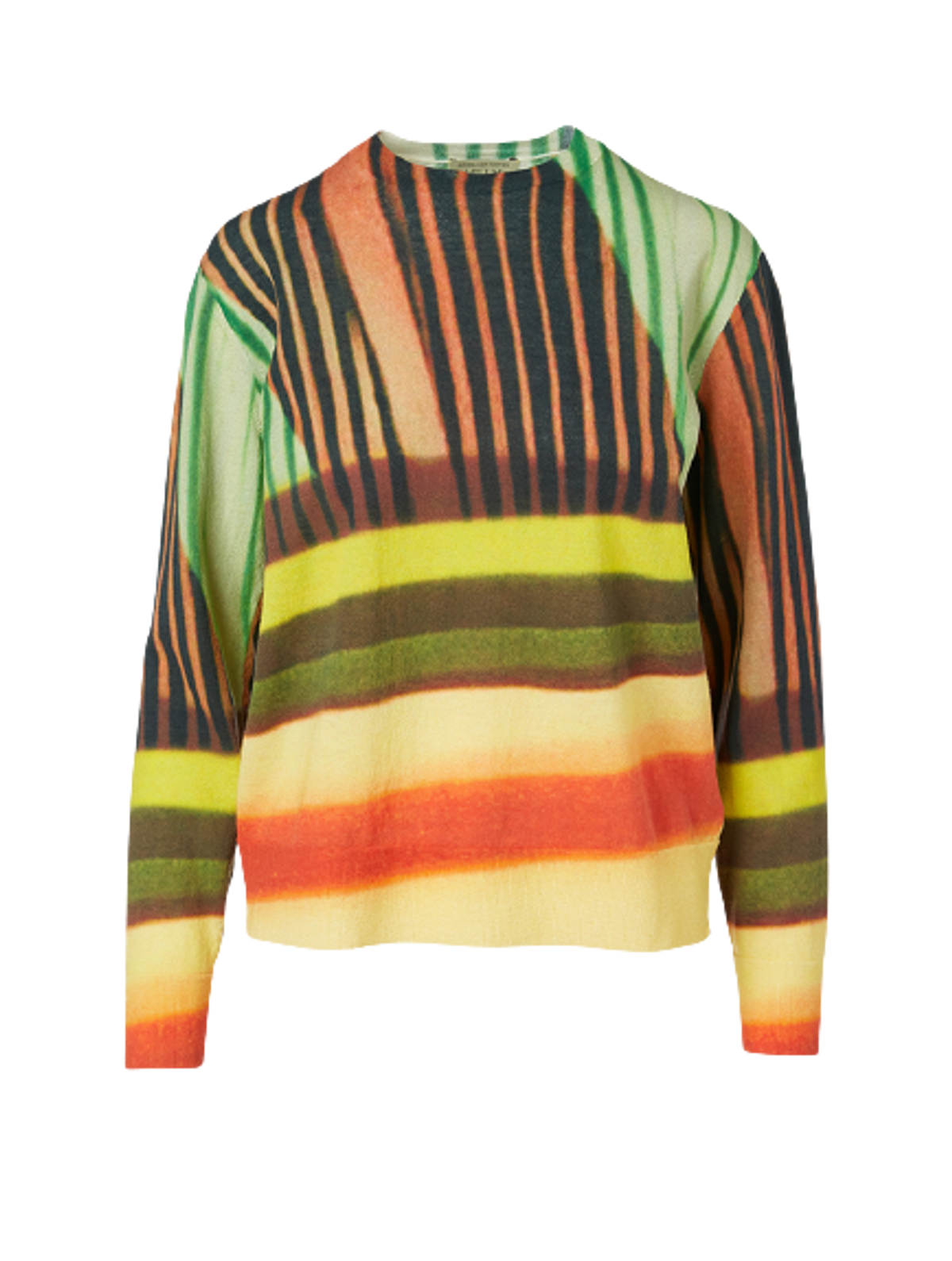 Dries Van Noten Nacre Cotton Blend Sweater