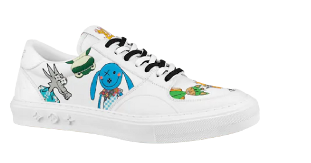 Louis Vuitton Ollie White Sneakers