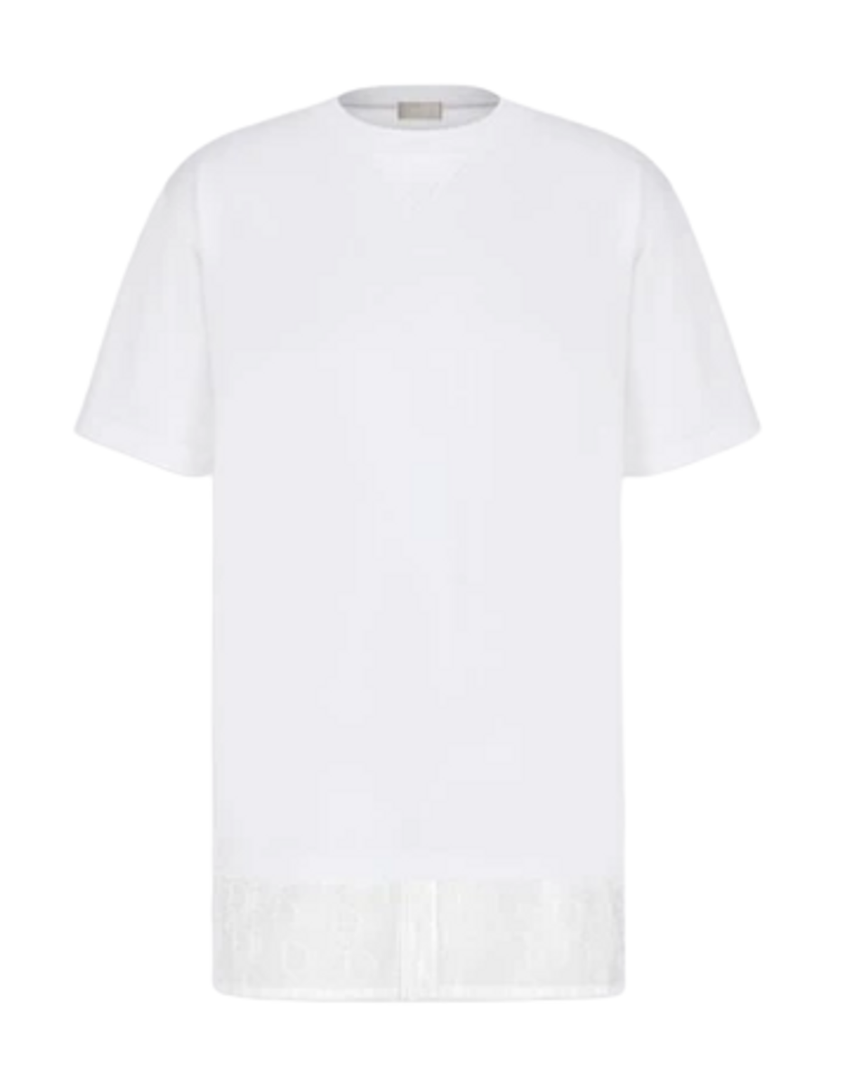 Dior Oversized Oblique White T-Shirt