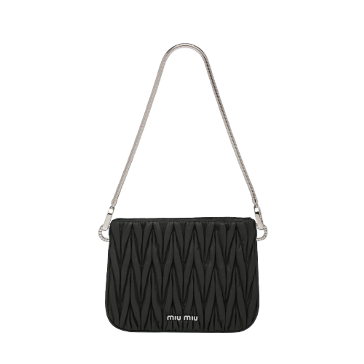 Miu Miu Sassy Matelasse Nappa Leather Bag