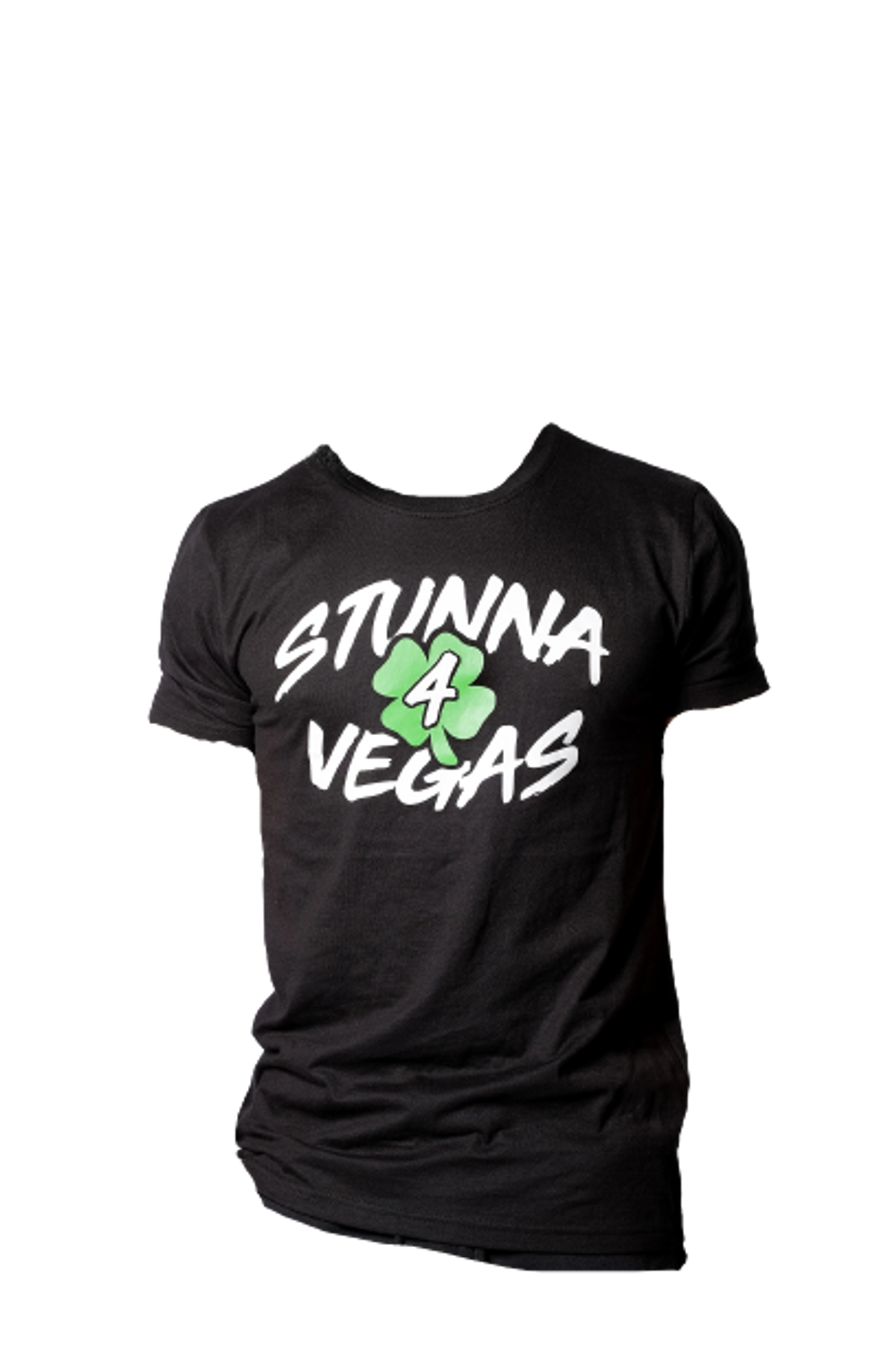 Filthy Wealth × Stunna 4 Vegas Merch Black Logo T-Shirt