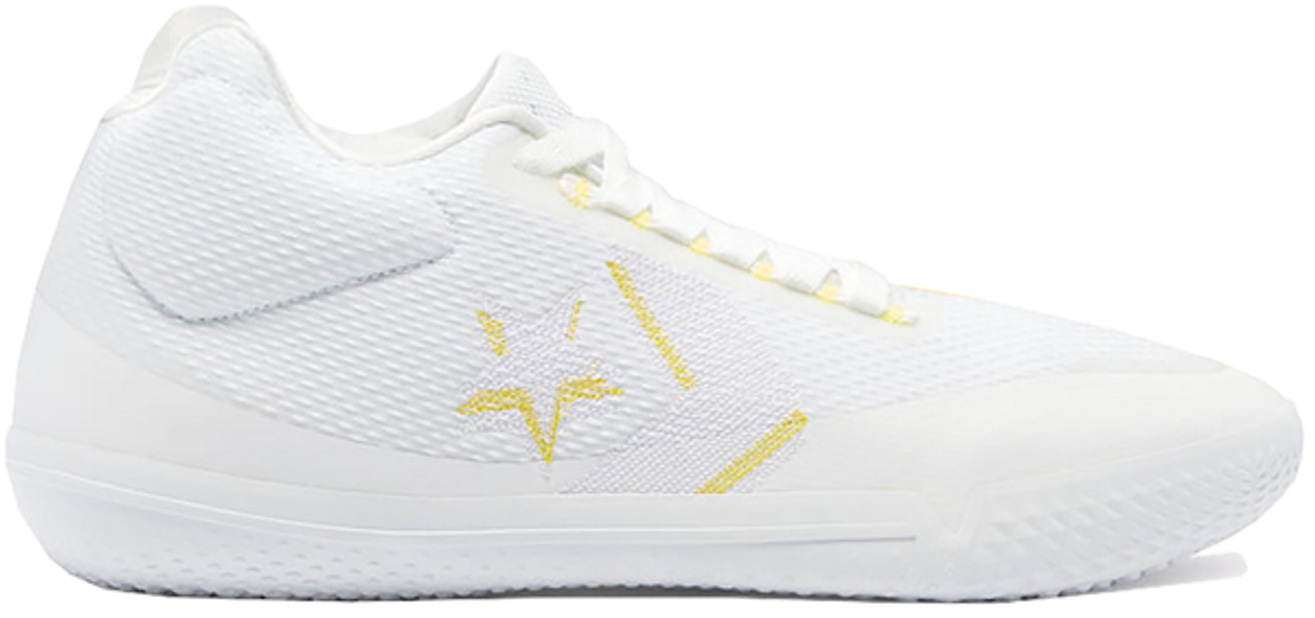 Converse All-Star White Fresh Yellow Sneakers