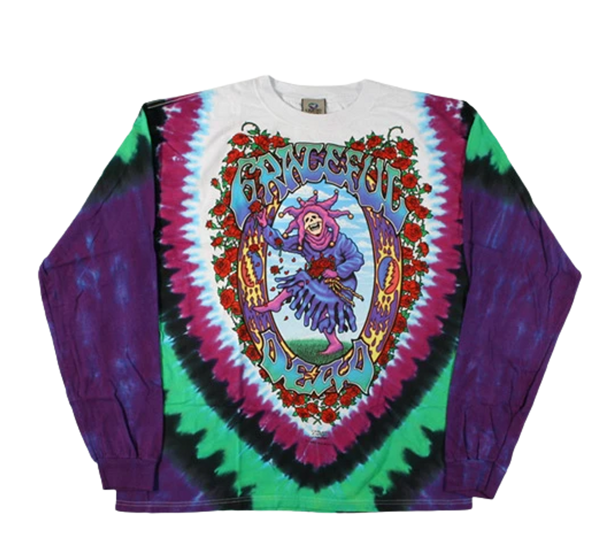 Grateful Dead Seasons Dead Long Sleeve Tie Dye T-Shirt