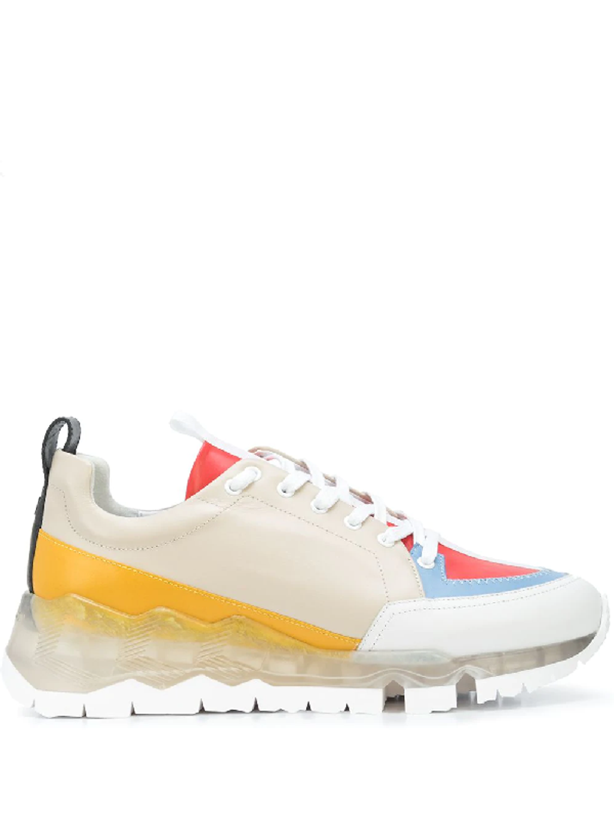 Pierre Hardy Street Life Colour-block Sneakers In Multicolour