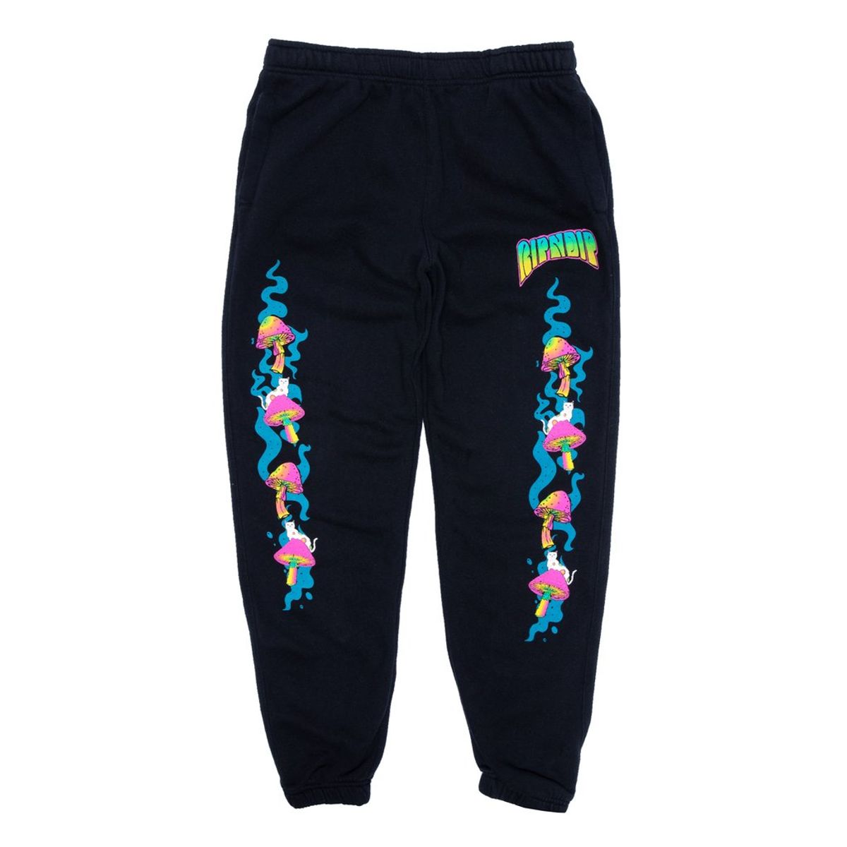 Ripndip Psychedelic Black Sweatpants