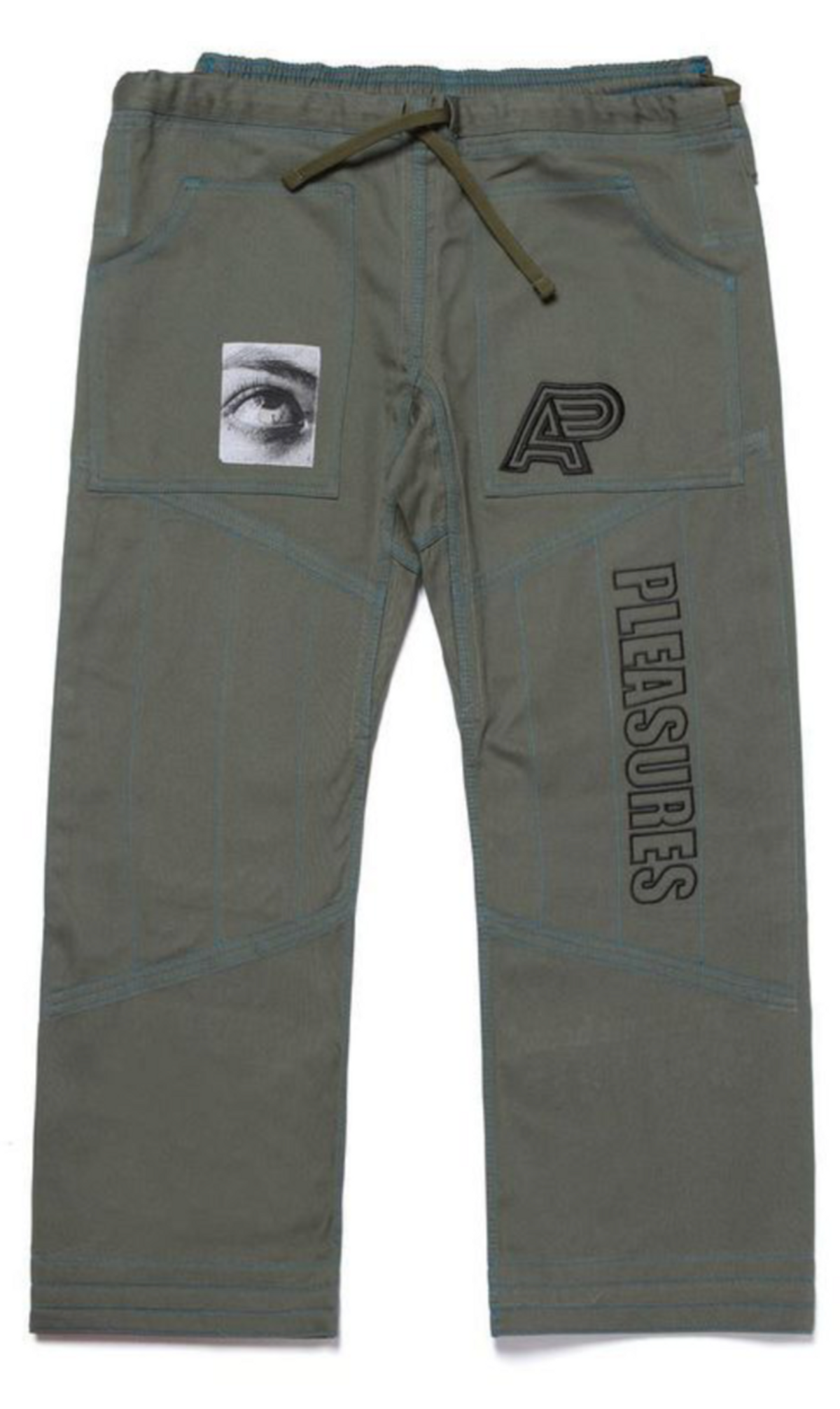 Pleasures × Albino & Preto Olive Pants
