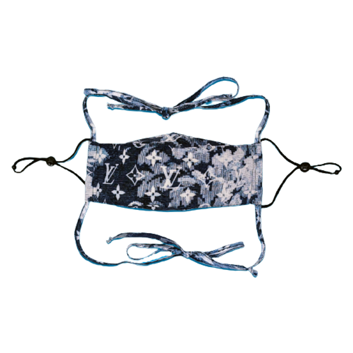Louis Vuitton Monogram Tapestry Bandana & Mask Cover Set
