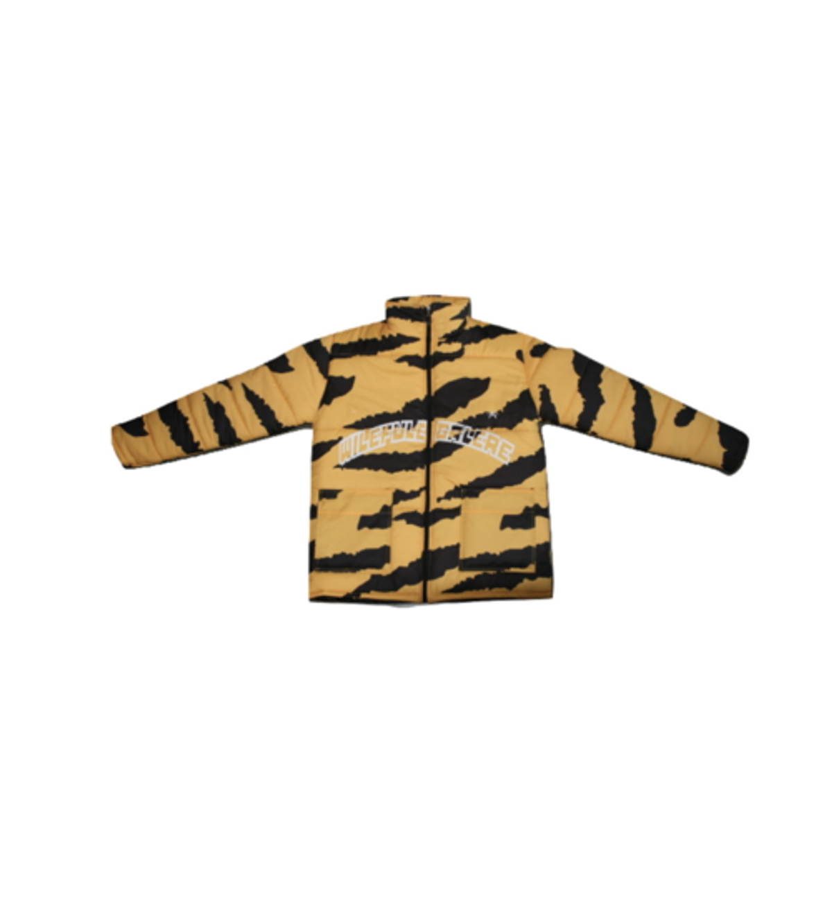 Wilefule Galere Tiger Camo Puffer Jacket