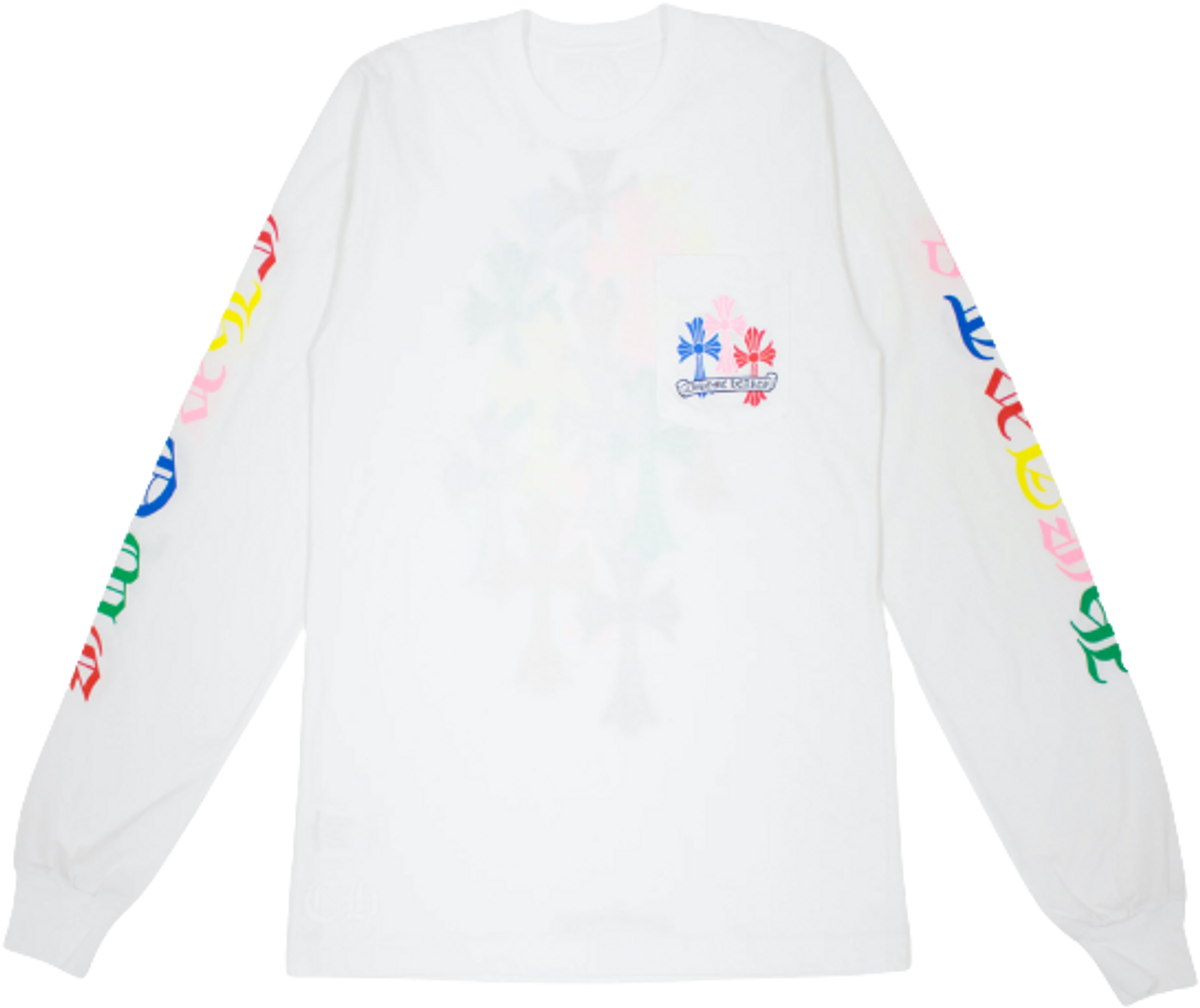 Chrome Hearts Multicolor Cross Cemetery Sweatshirt