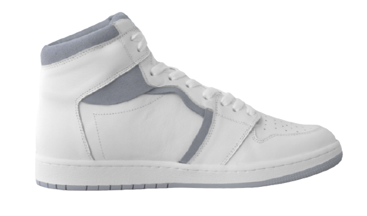 Gabriel Salcedo Hi-Top White Sneakers