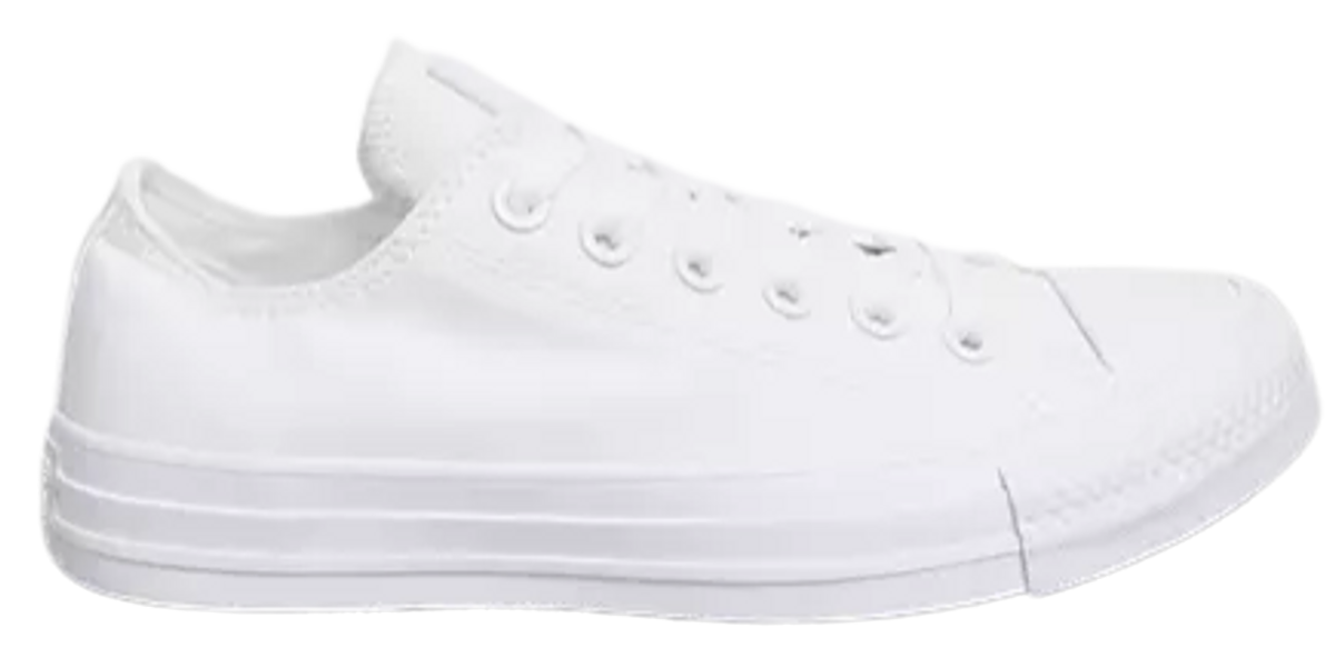 Converse Chuck Taylor All Star Ox White Monochrome Sneakers | WHAT’S ON