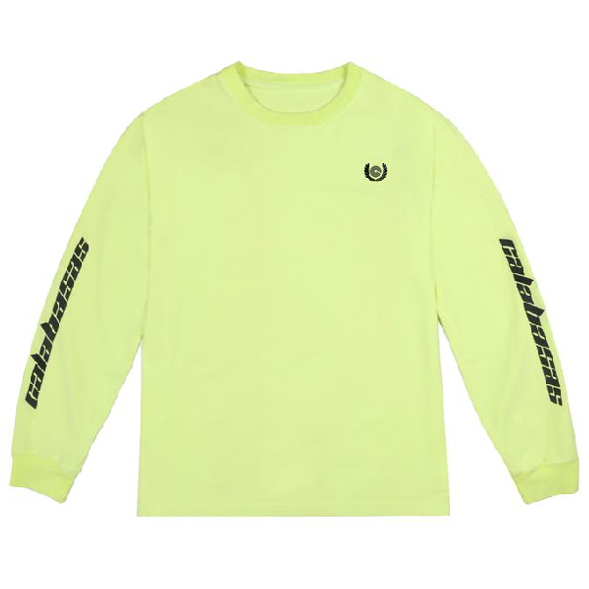 Yeezy Calabasas Tee Frozen Yellow Long Sleeve
