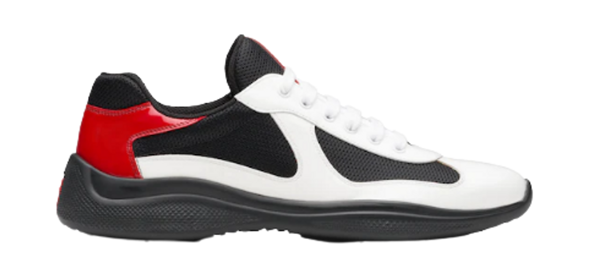 Prada America Cup Bike Fabric Sneakers