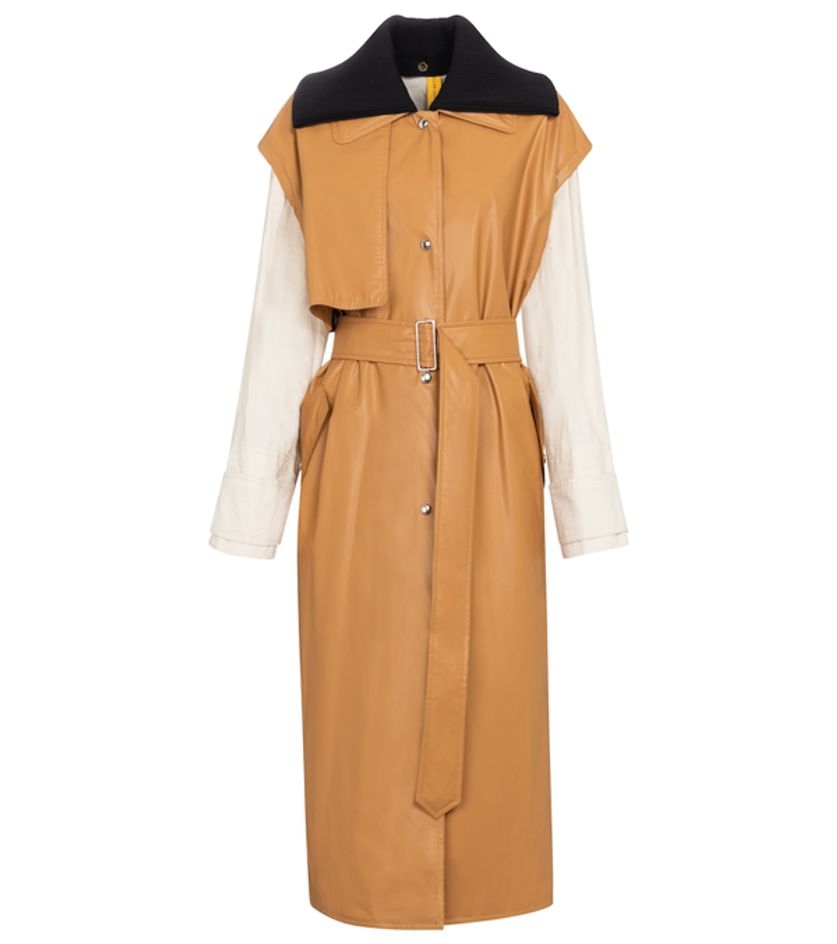 Moncler Genius 2 Moncler 1952 Coral Trench Brown Coat