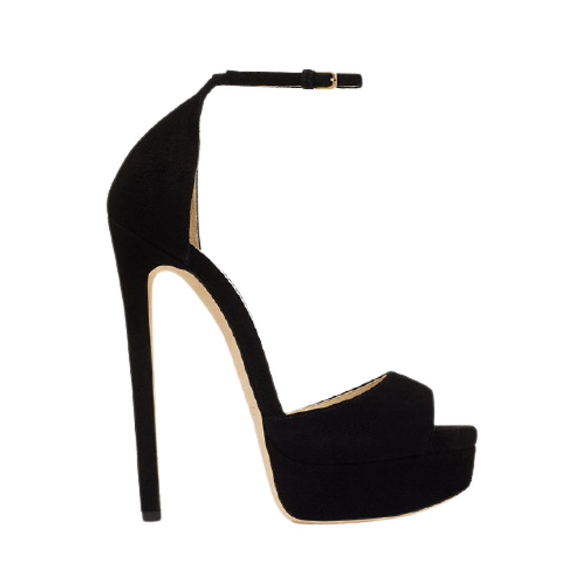 Stuart Weitzman Nudist Hollywood Platform White Sandals
