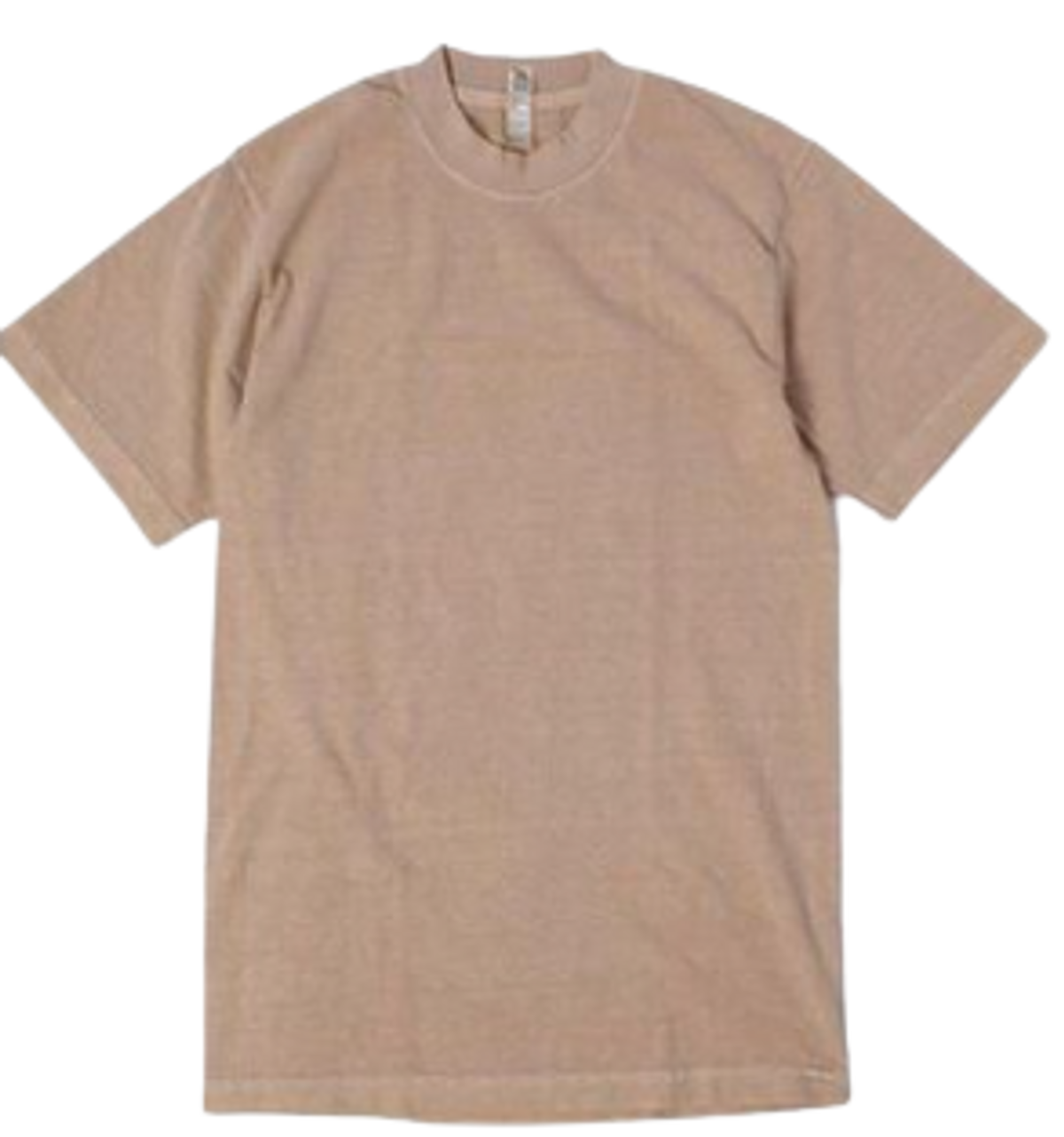Los Angeles Apparel Pigment Dye Crew Neck T-Shirt