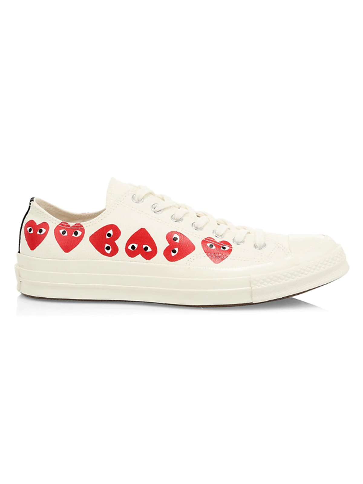 Converse × Comme Des Garcons Multiple Hearts Chuck 70 Low Sneakers