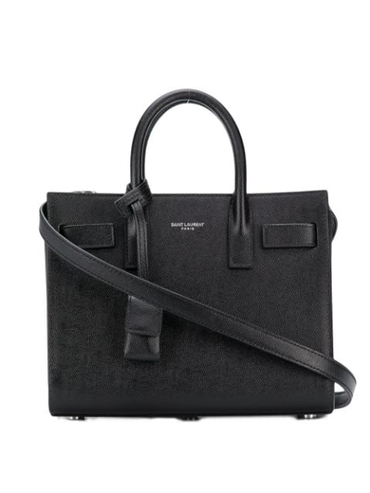 Saint Laurent De Jour Tote Black Bag
