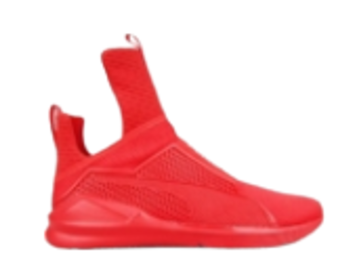 Puma Fierce Nubuck Red Casual Sneakers