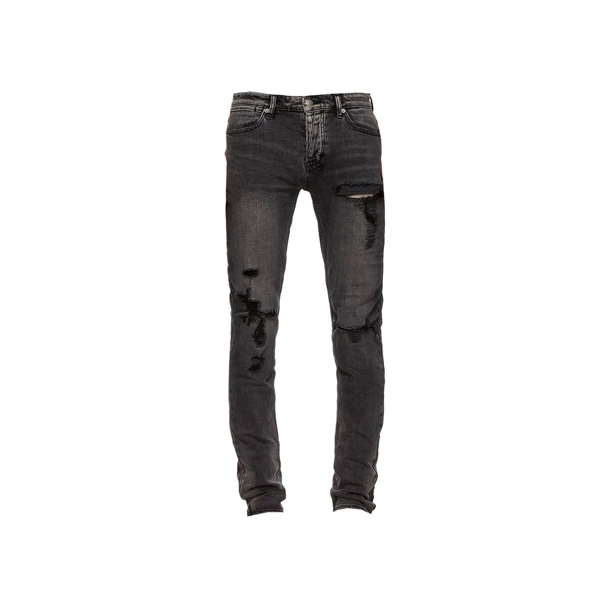 Ksubi Black Trashed Van Winkle Angst Jeans