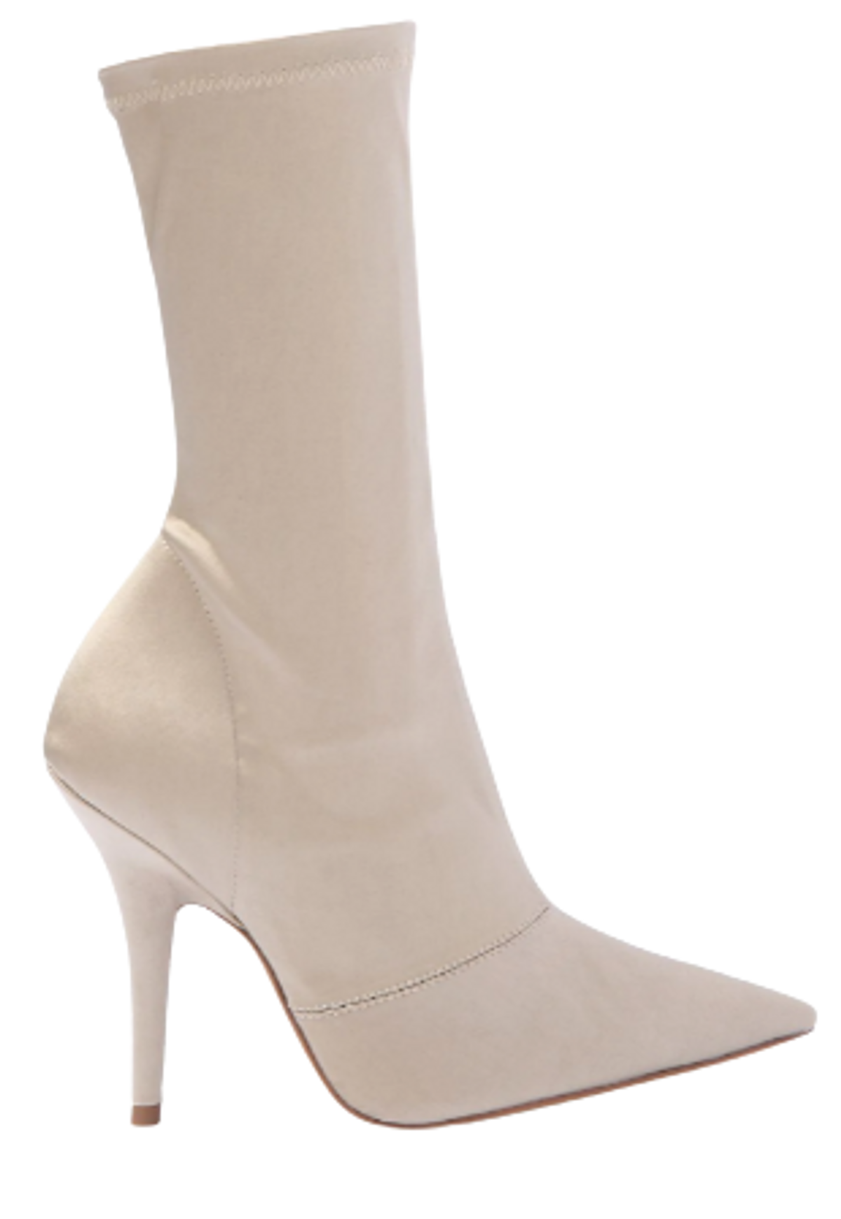 Yeezy Stretch Satin Sock Ankle Boots