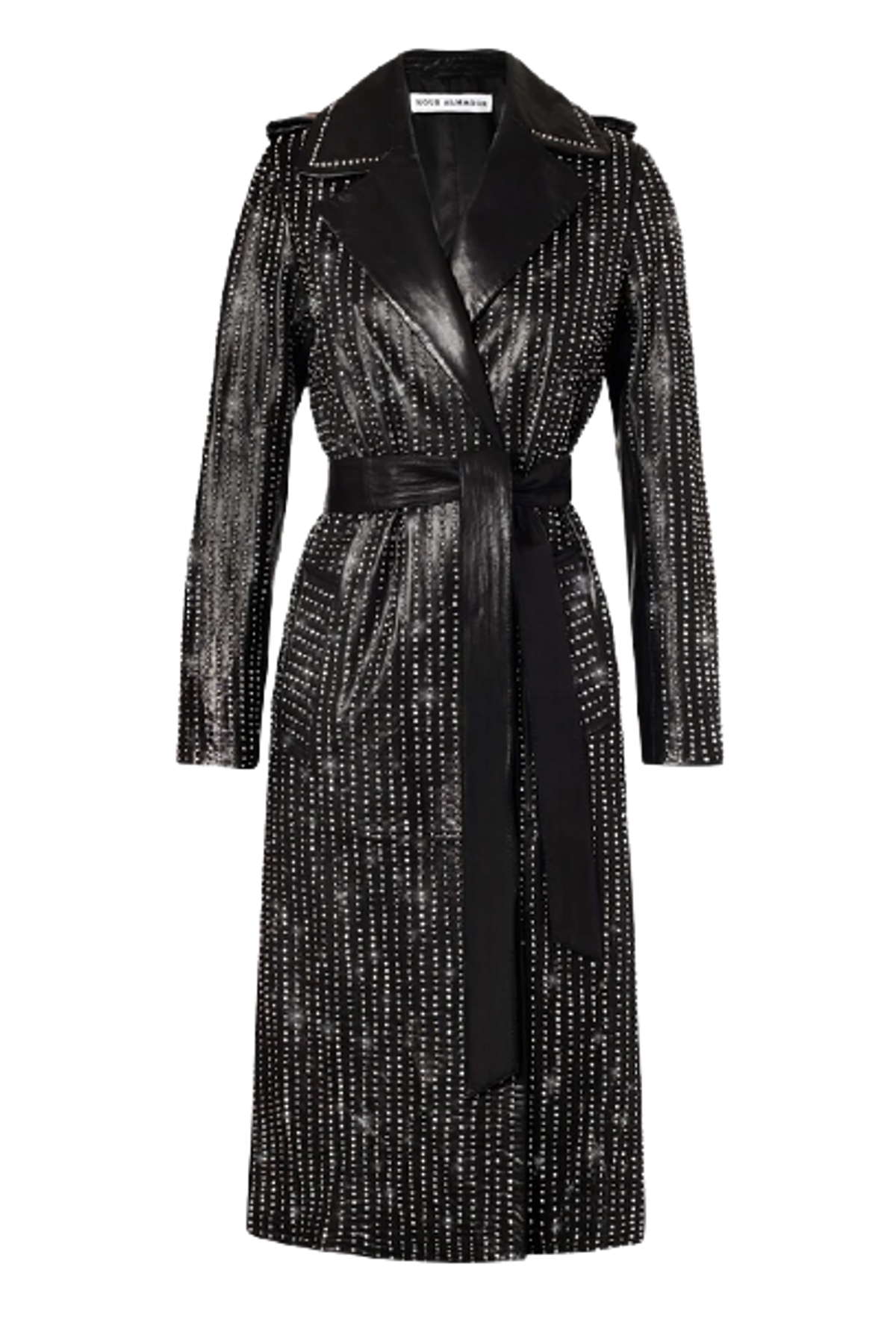 Nour Hammour Gia Embellished Trench Coat