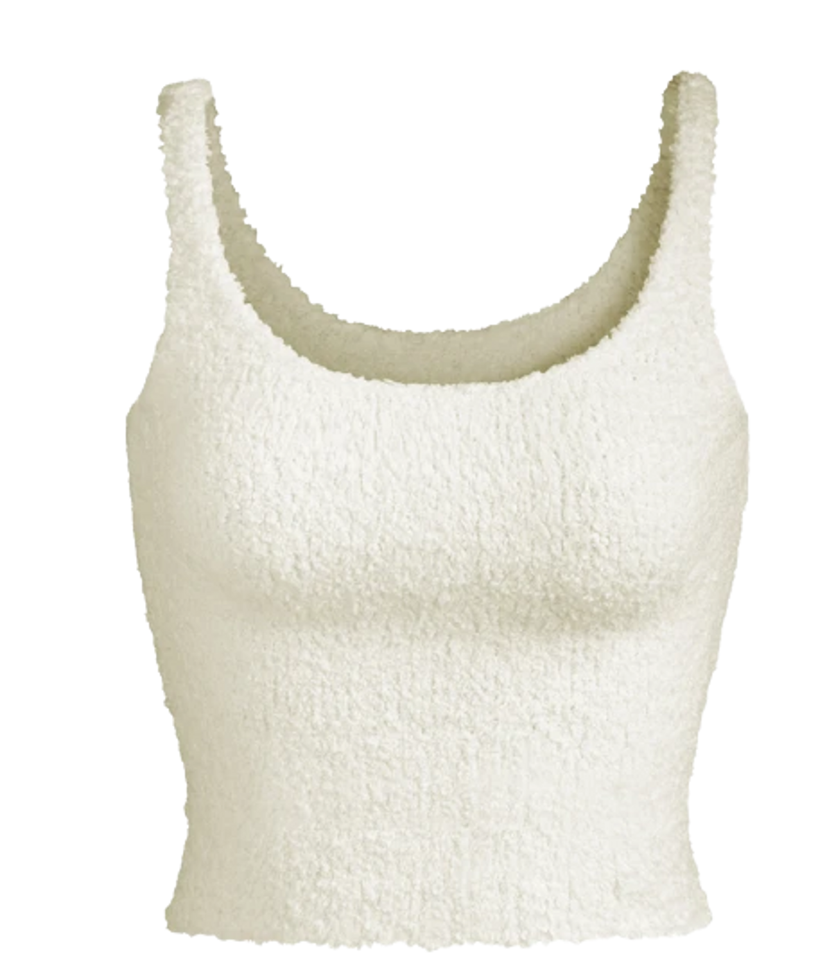 Skims Cozy Knit Bone Tank Top