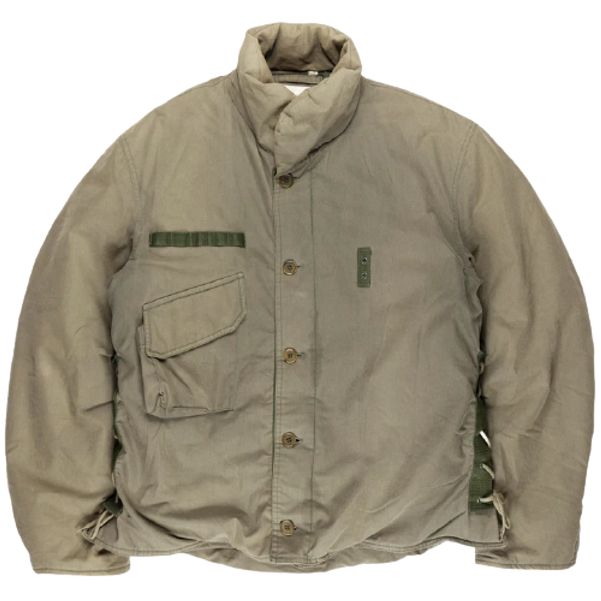 M69 フラックジャケット Helmut Lang 1999 Down-Filled Laced Flak Jacket with Bondage