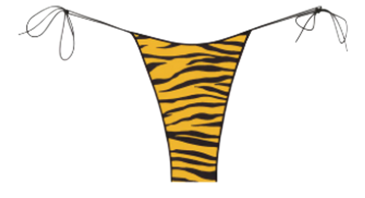 Tropic Of C C Zebra Sunshine Bottom