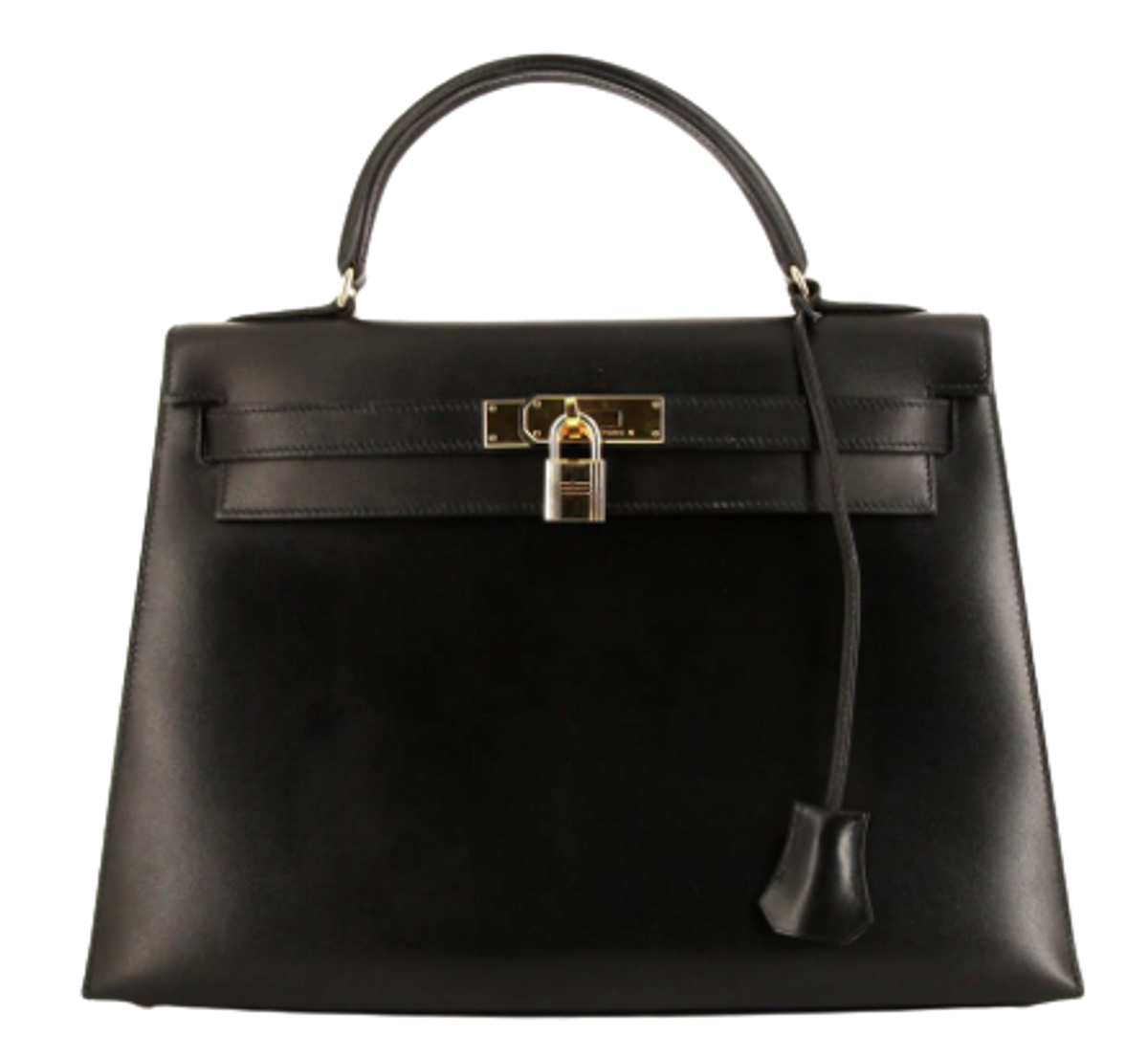 Hermes 1998 Kelly 32 Black Bag