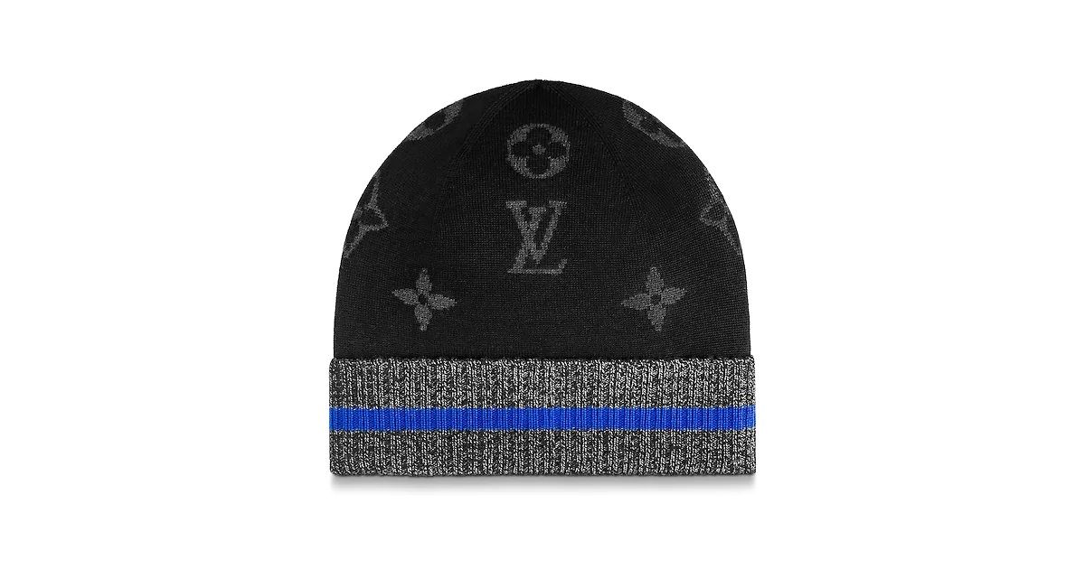 Louis Vuitton Monogram Color Block Knit Beanie