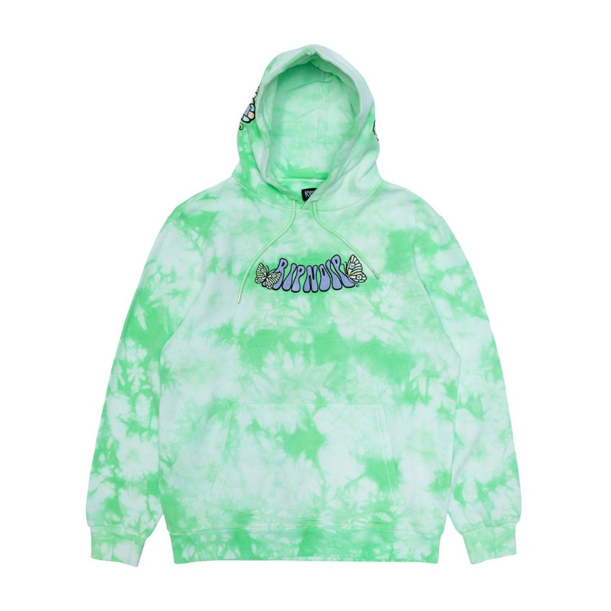 Ripndip Think Factory Embroidered Mint Cloud Wash Hoodie