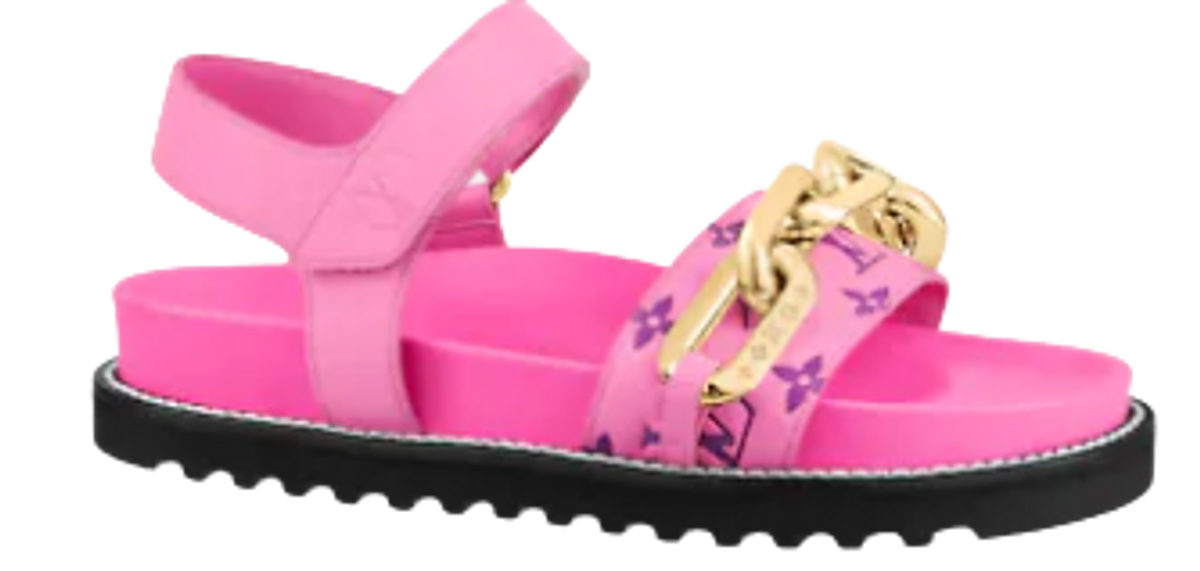 Louis Vuitton Paseo Flat Comfort Sandals
