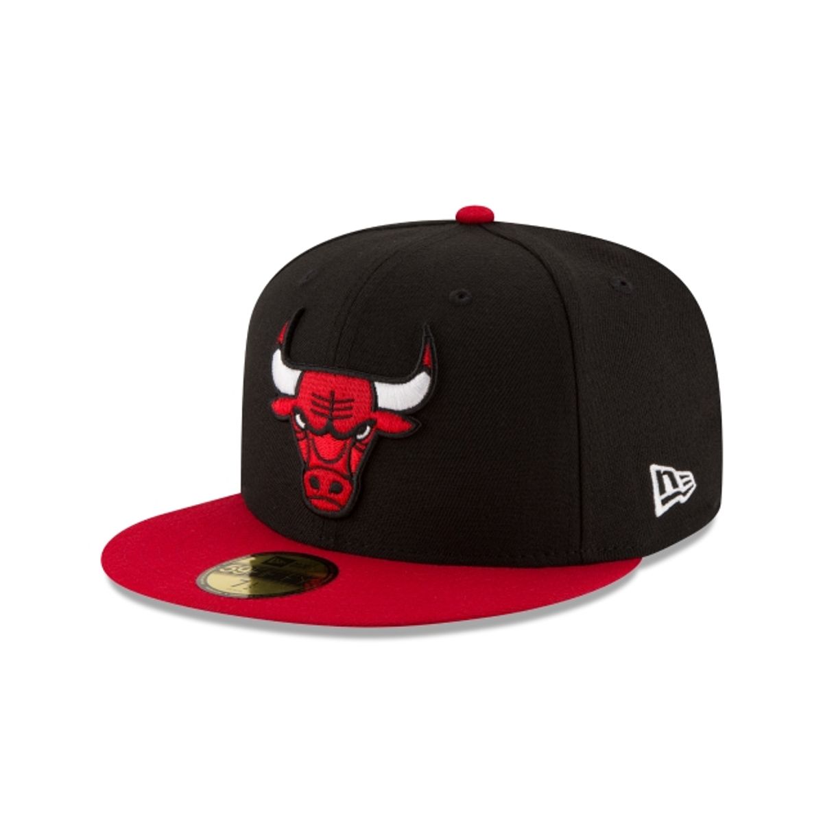 New Era Chicago Bulls 2Tone Black 59FIFTY Fitted Hat