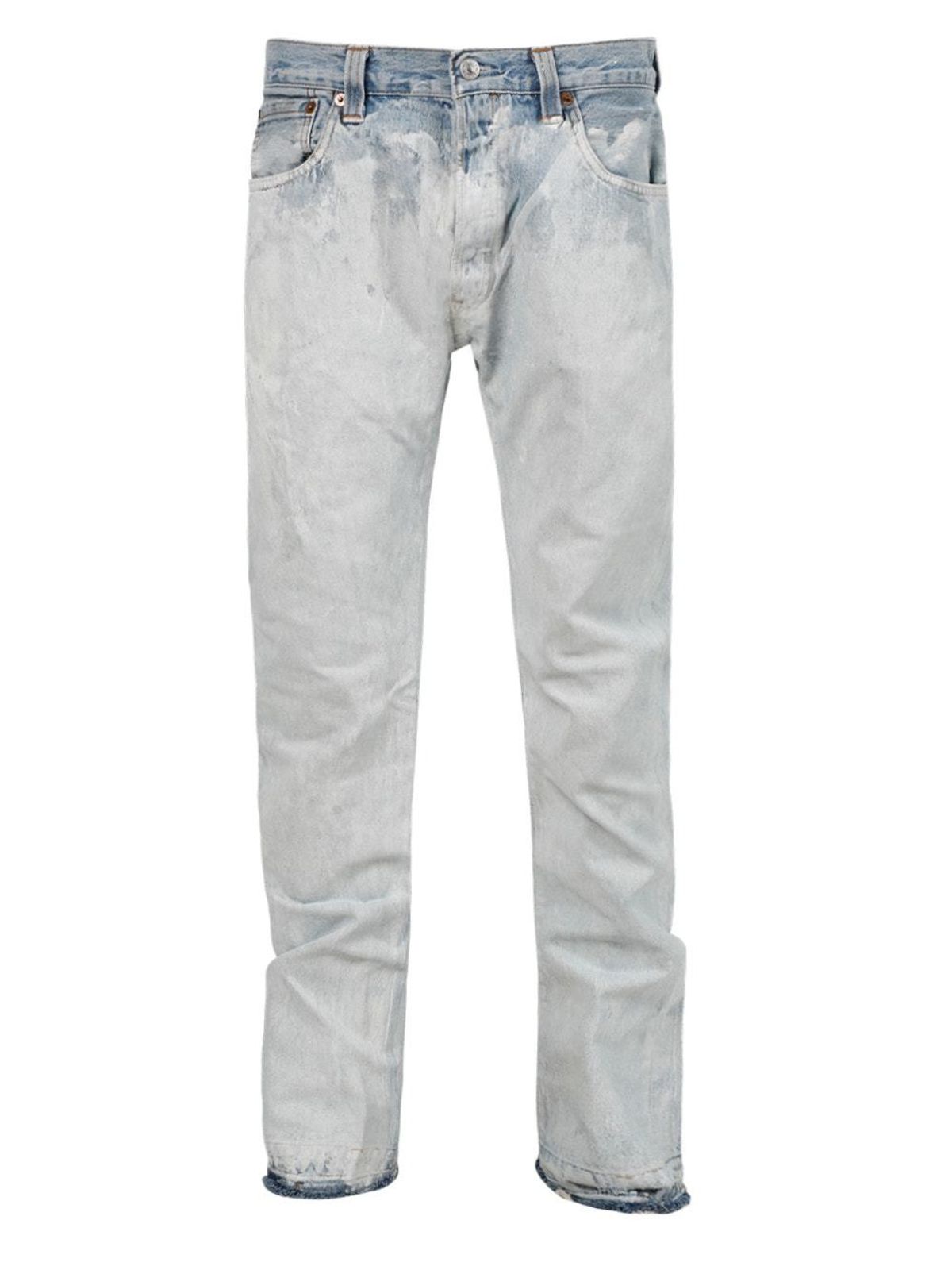 Gallery Dept. White Bleached Artifact Fit Jeans