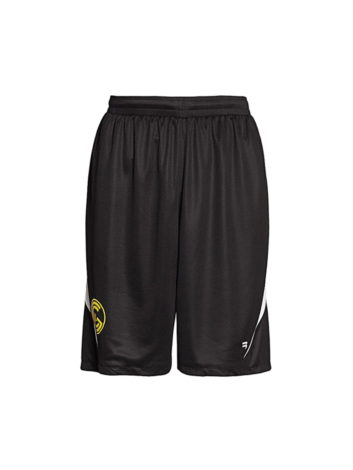 Balenciaga Logo Embroidered Cotton Jersey Shorts