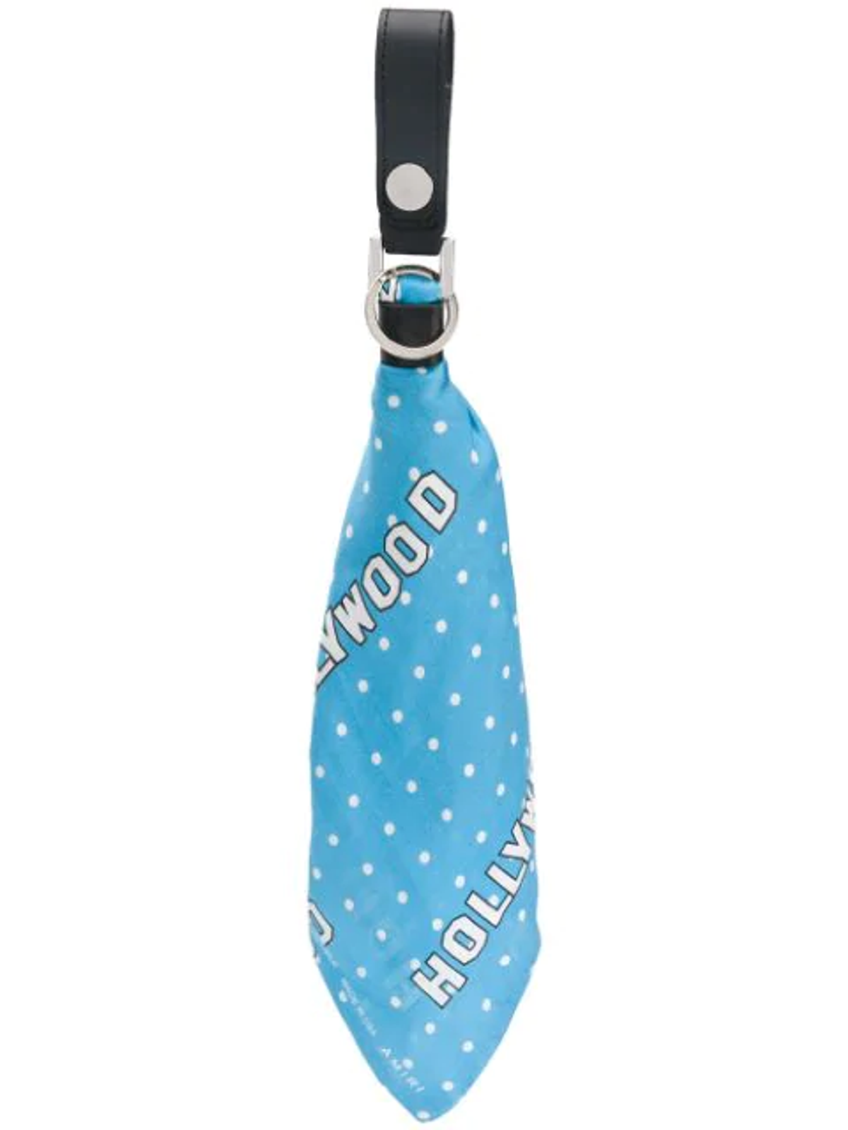 Amiri Hollywood Dotted Blue Keychain