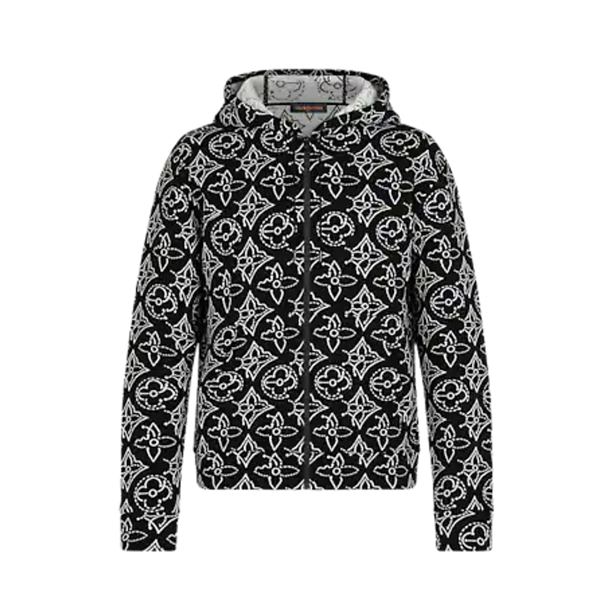 Louis Vuitton × NBA Strategic Flowers Quilted Hoodie