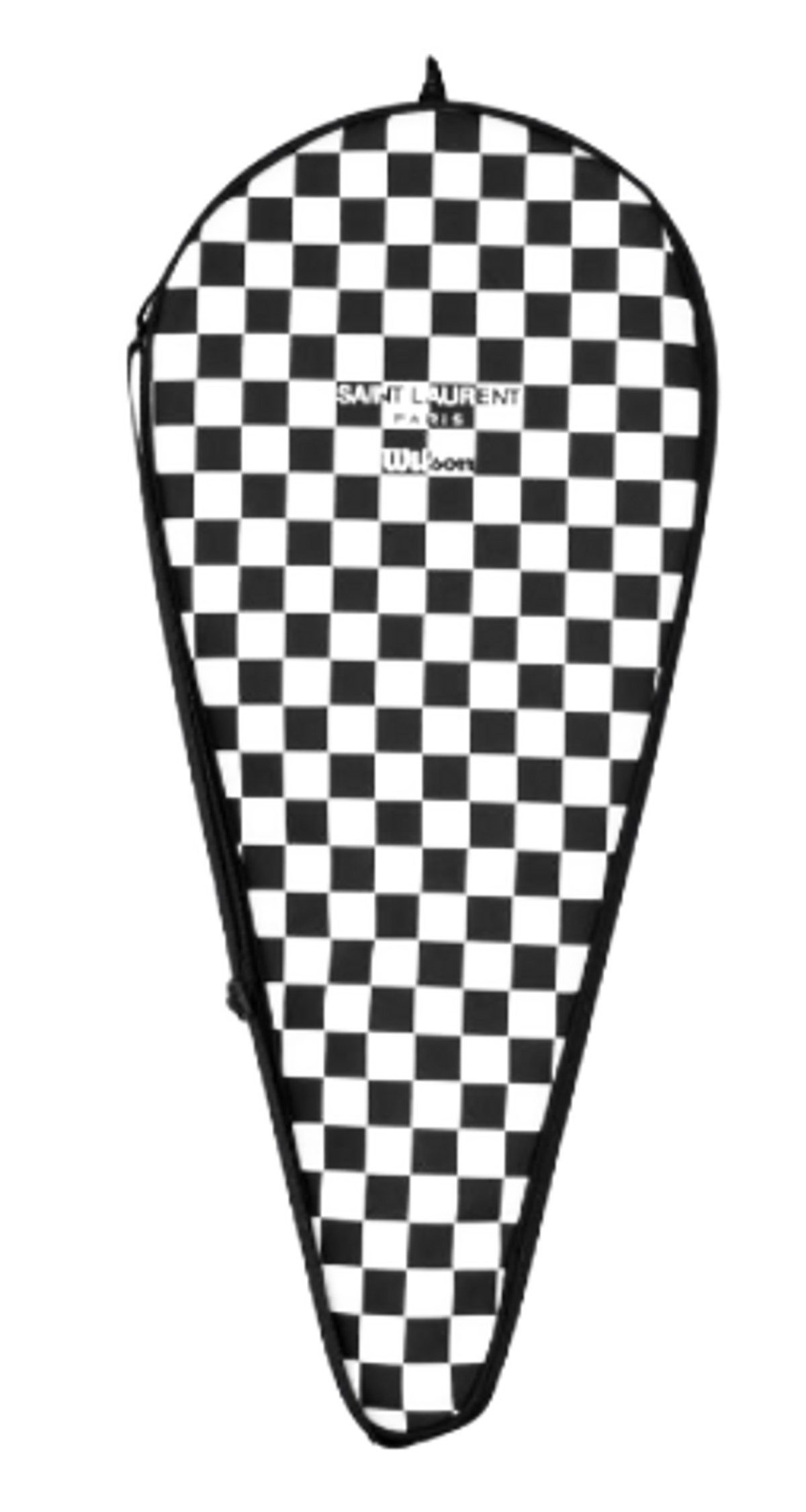 Saint Laurent Wilson Checkered Tennis Racket
