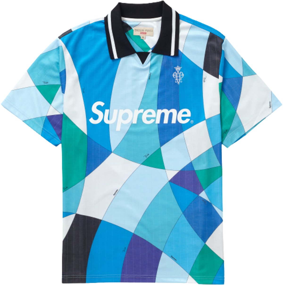 Gucci × Emilio Pucci Emilio Pucci Soccer Blue Jersey