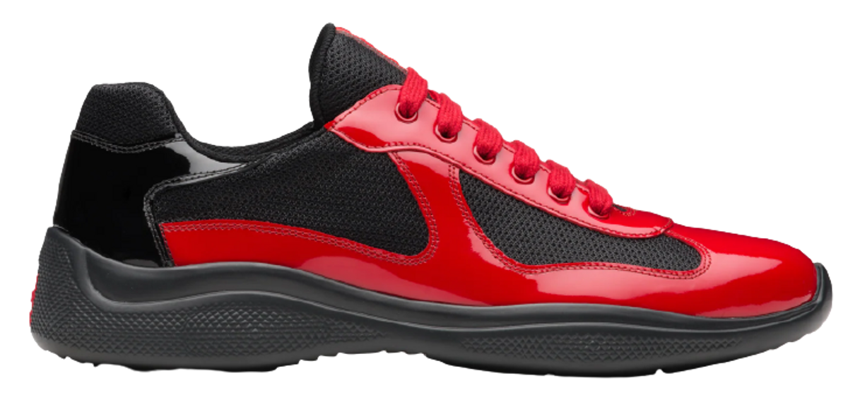 Prada Americas Cup Bike Fabric Sneakers