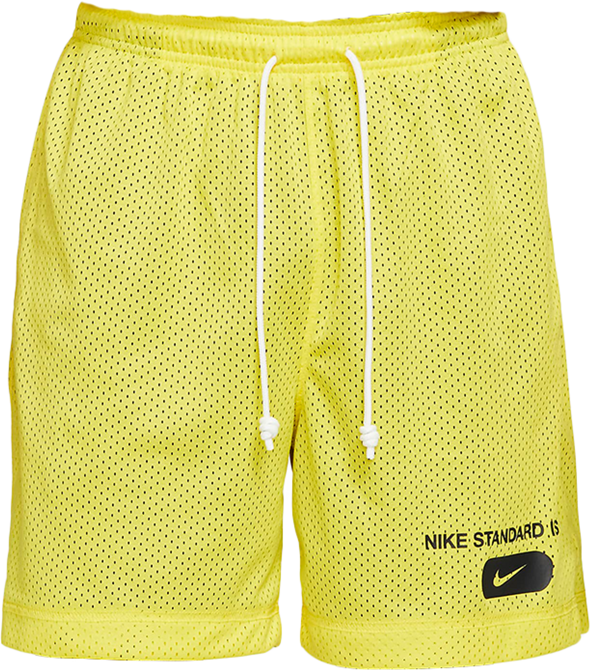 Nike Standard Issue Mesh Basketball Yellow Shorts