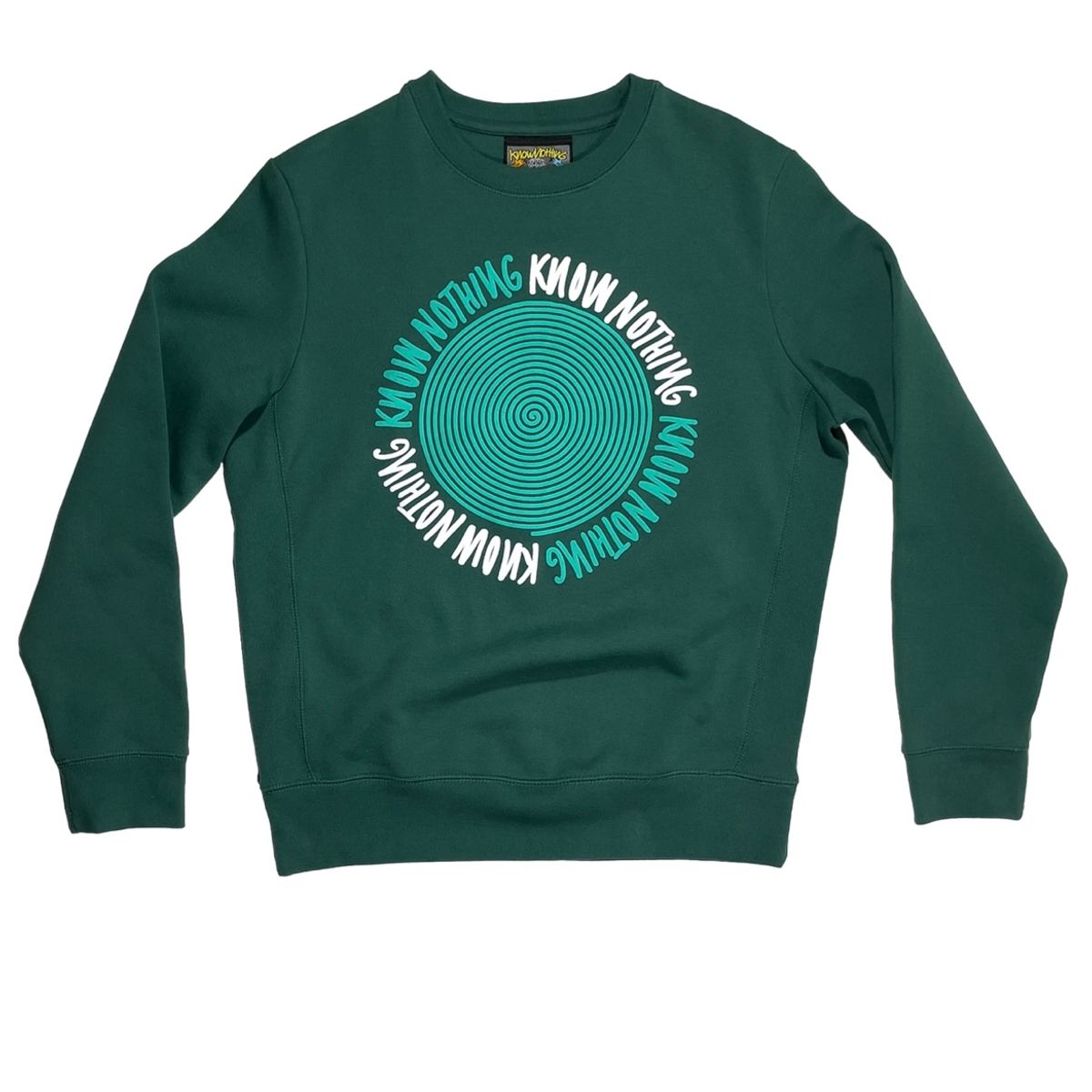 Know Nothing Organic Bayberry Spiral Sweatshirt