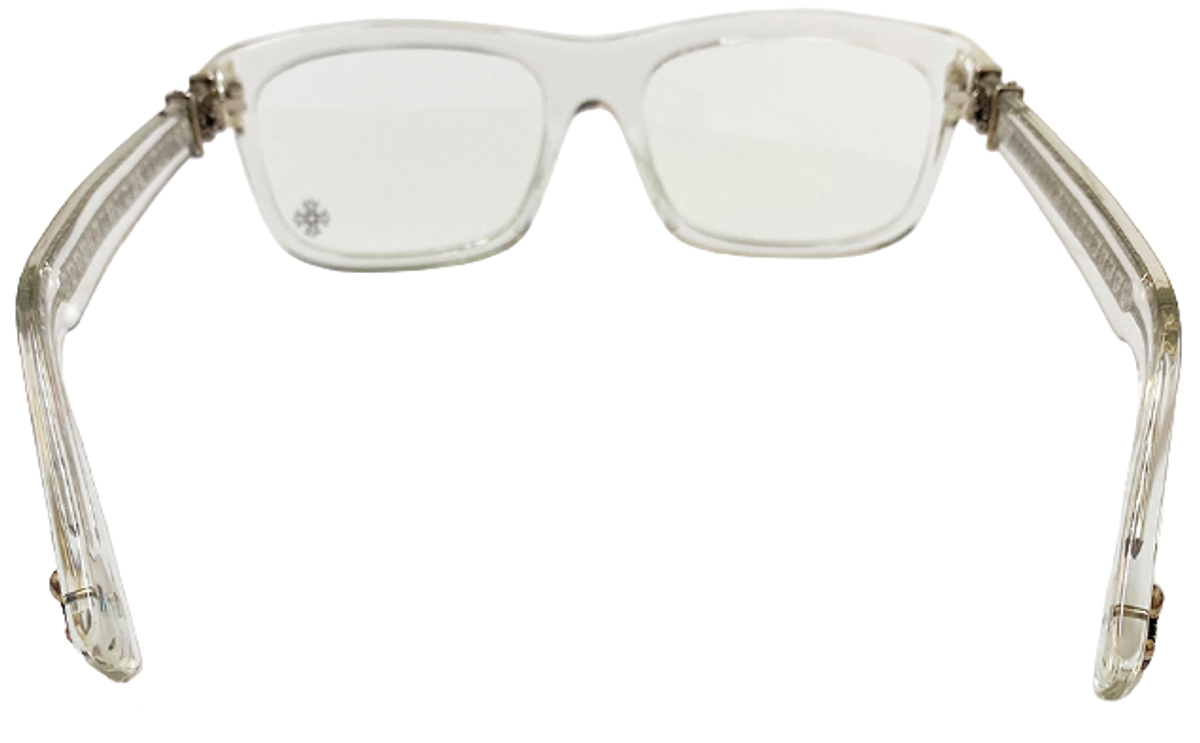 Chrome Hearts Transparent Eyeglasses WHAT’S ON THE STAR?