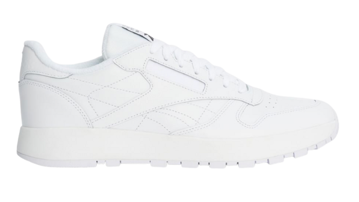 Maison Margiela × Reebok Classic Leather Tabi White Sneakers