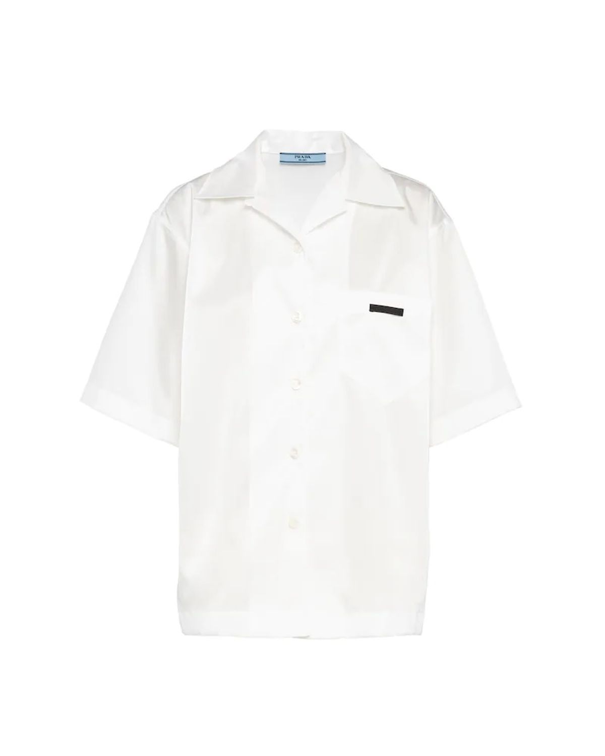 Prada Re-Nylon Gabardine Short-Sleeved Shirt