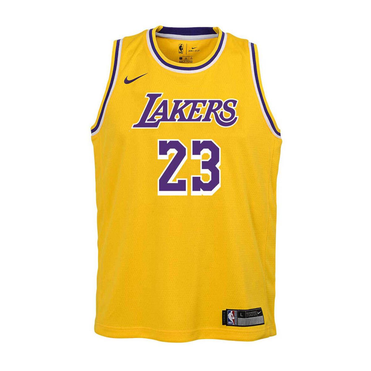 Nike × Los Angeles Lakers LA Lakers Lebron James Jeresey